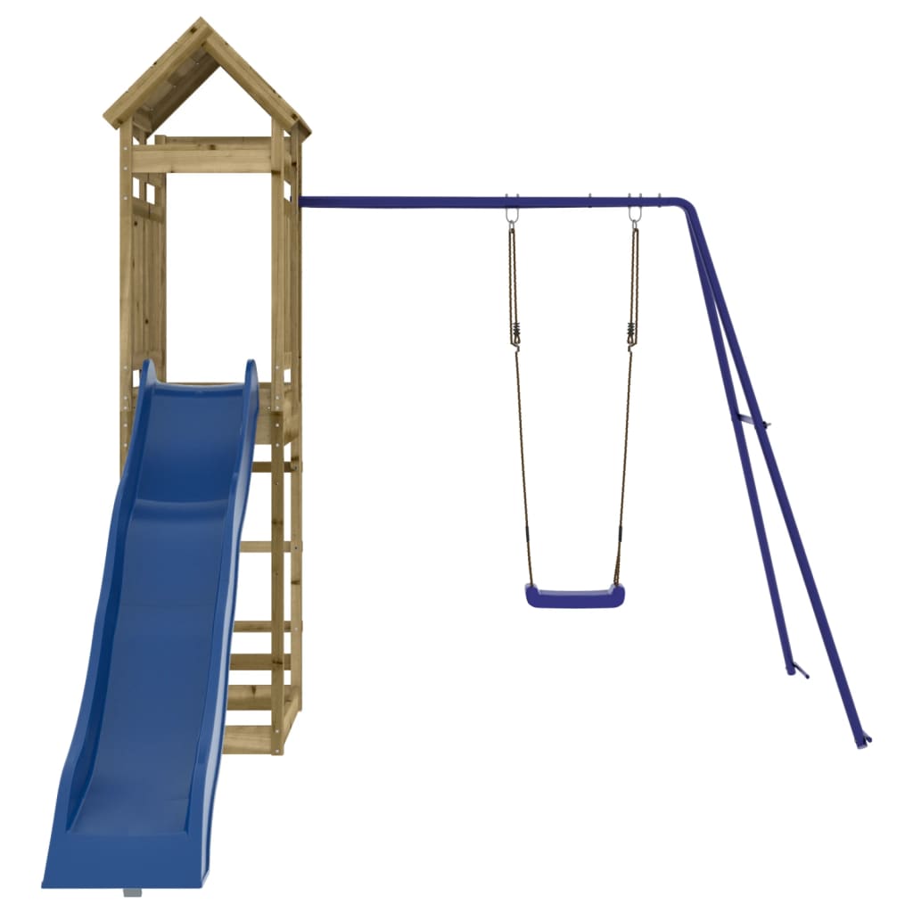 vidaXL Outdoor Playset Impregnated Wood Pine