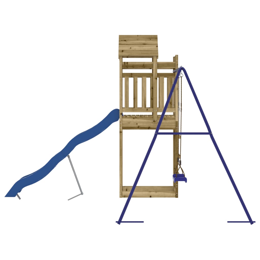 vidaXL Outdoor Playset Impregnated Wood Pine