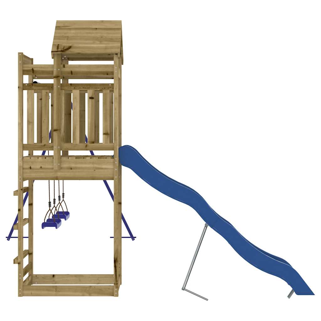 vidaXL Outdoor Playset Impregnated Wood Pine