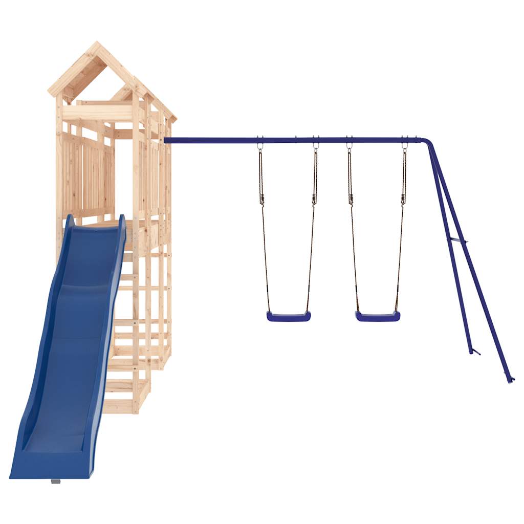 vidaXL Outdoor Playset Solid Wood Pine