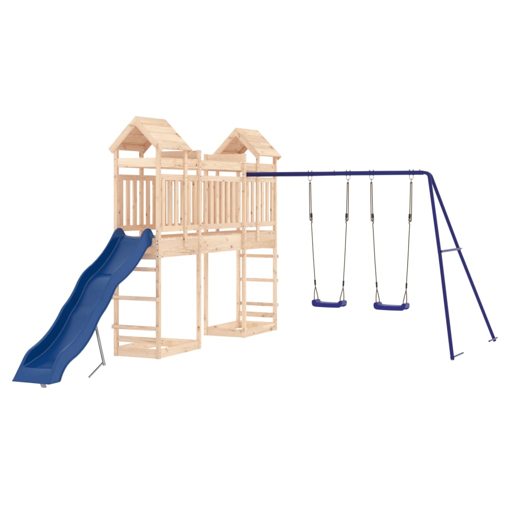 vidaXL Outdoor Playset Solid Wood Pine