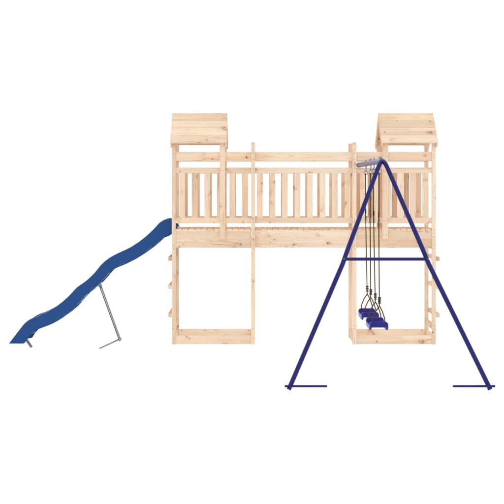 vidaXL Outdoor Playset Solid Wood Pine