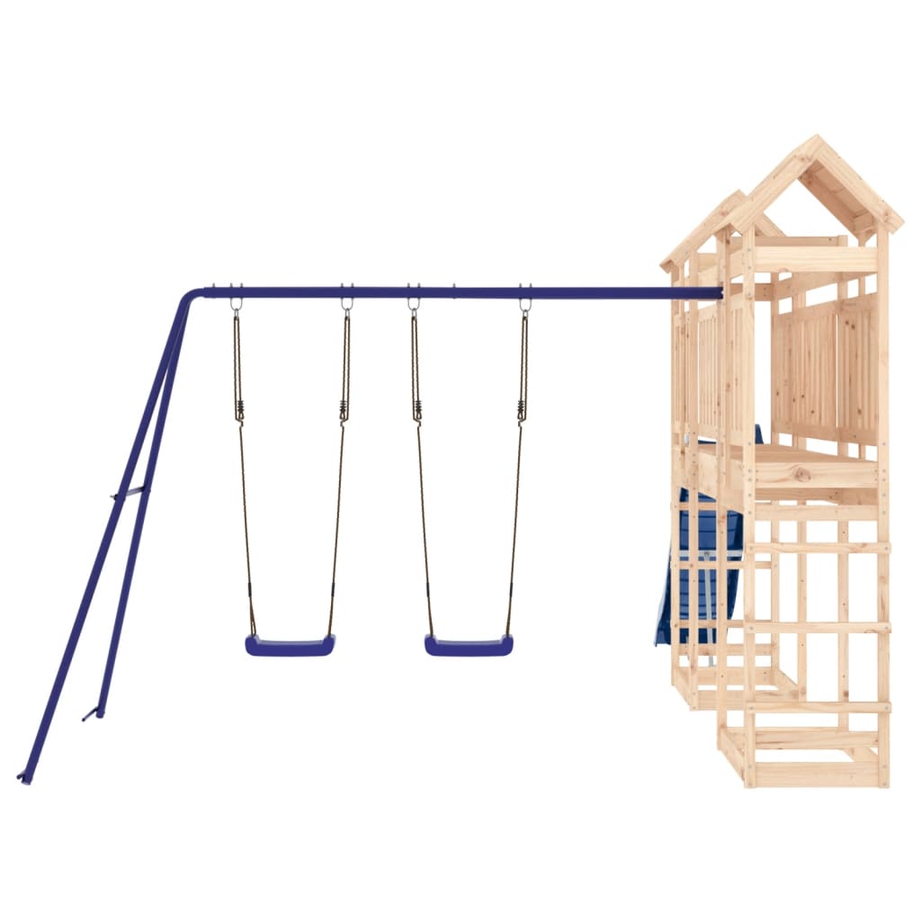 vidaXL Outdoor Playset Solid Wood Pine