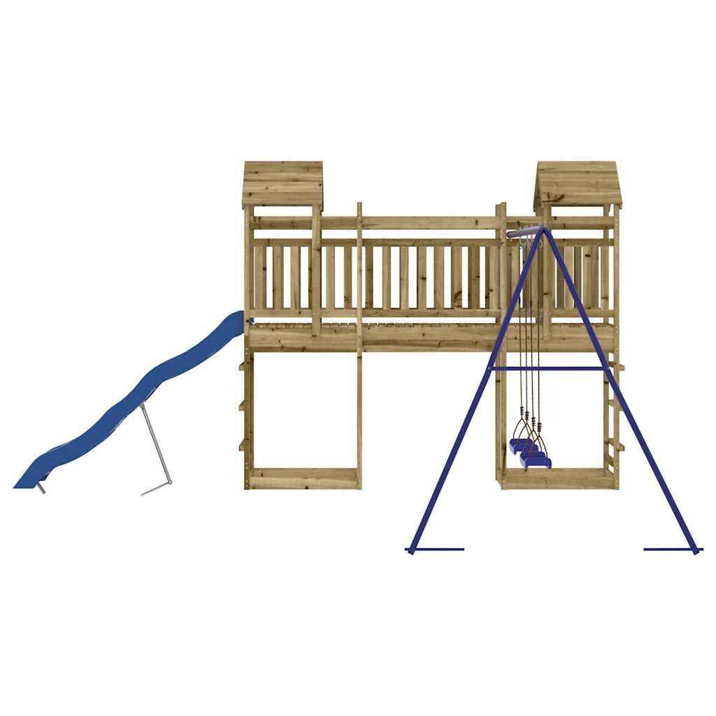 vidaXL Outdoor Playset Impregnated Wood Pine