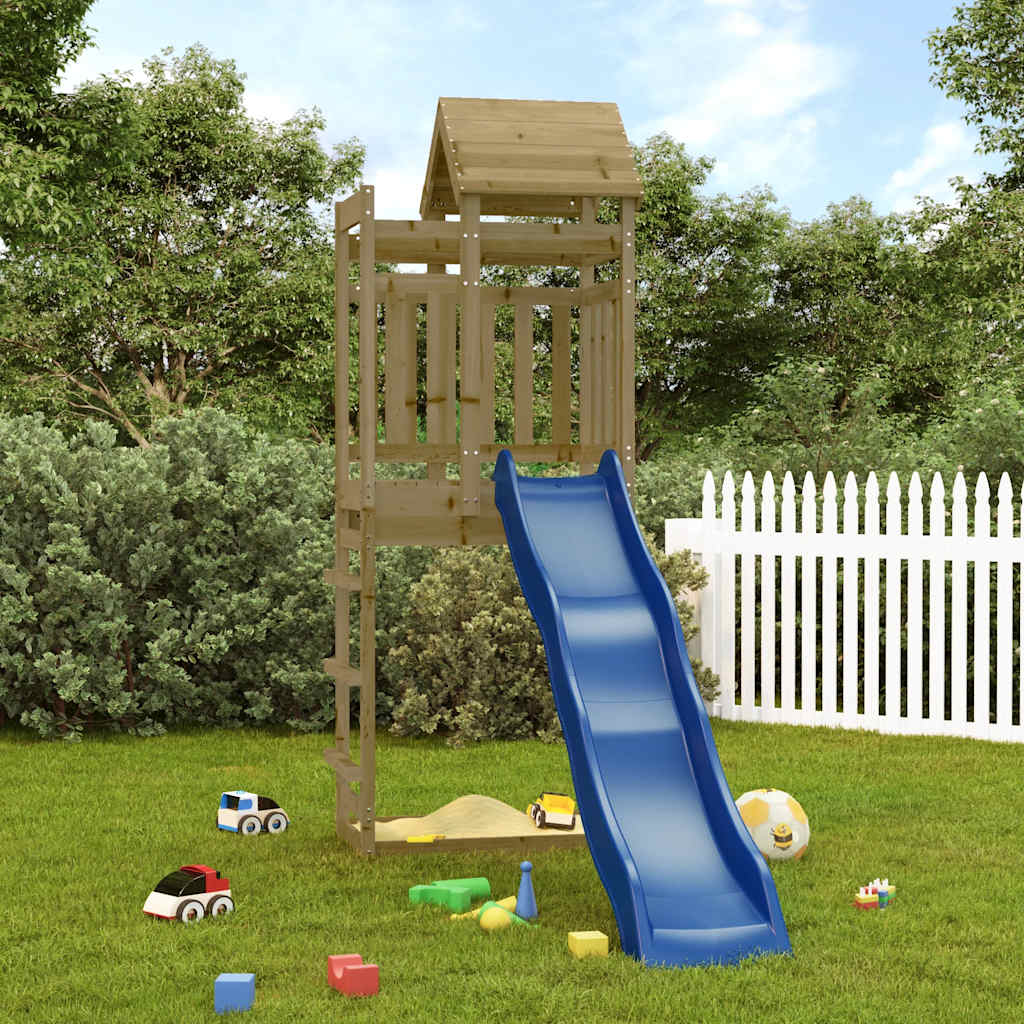 vidaXL Outdoor Playset Impregnated Wood Pine