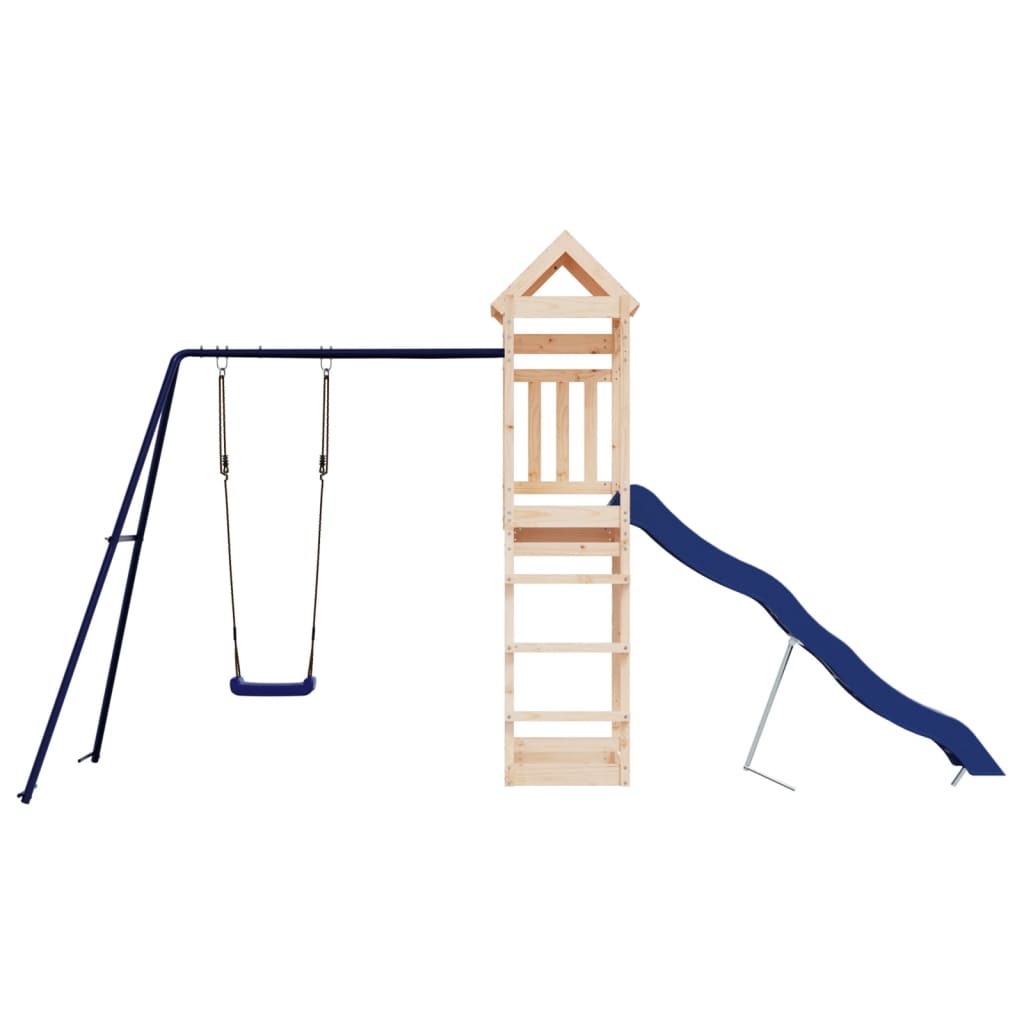 vidaXL Outdoor Playset Solid Wood Pine