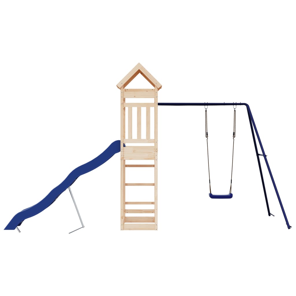 vidaXL Outdoor Playset Solid Wood Pine