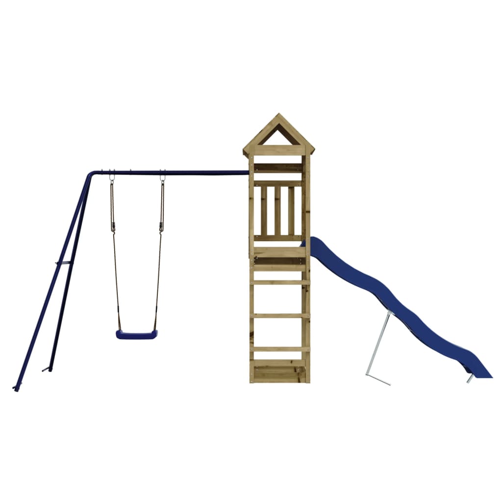 vidaXL Outdoor Playset Impregnated Wood Pine