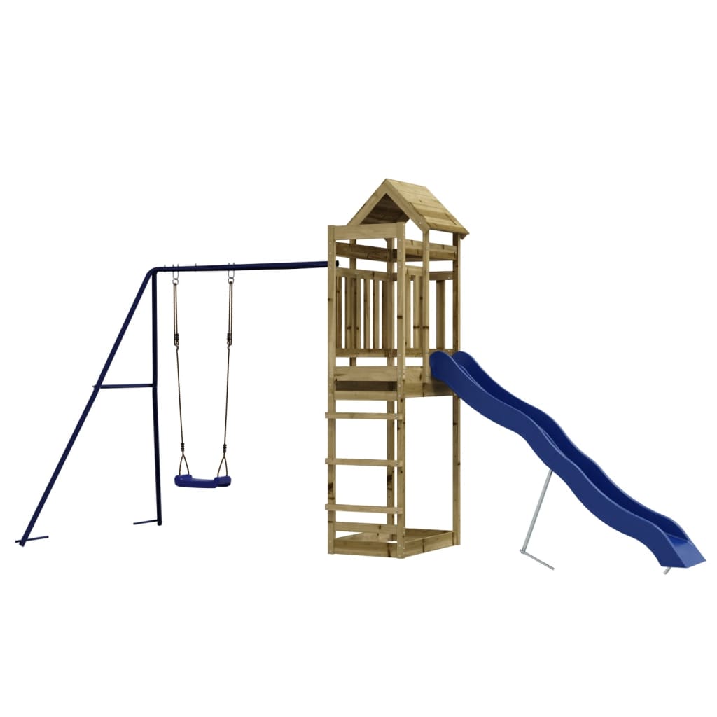 vidaXL Outdoor Playset Impregnated Wood Pine