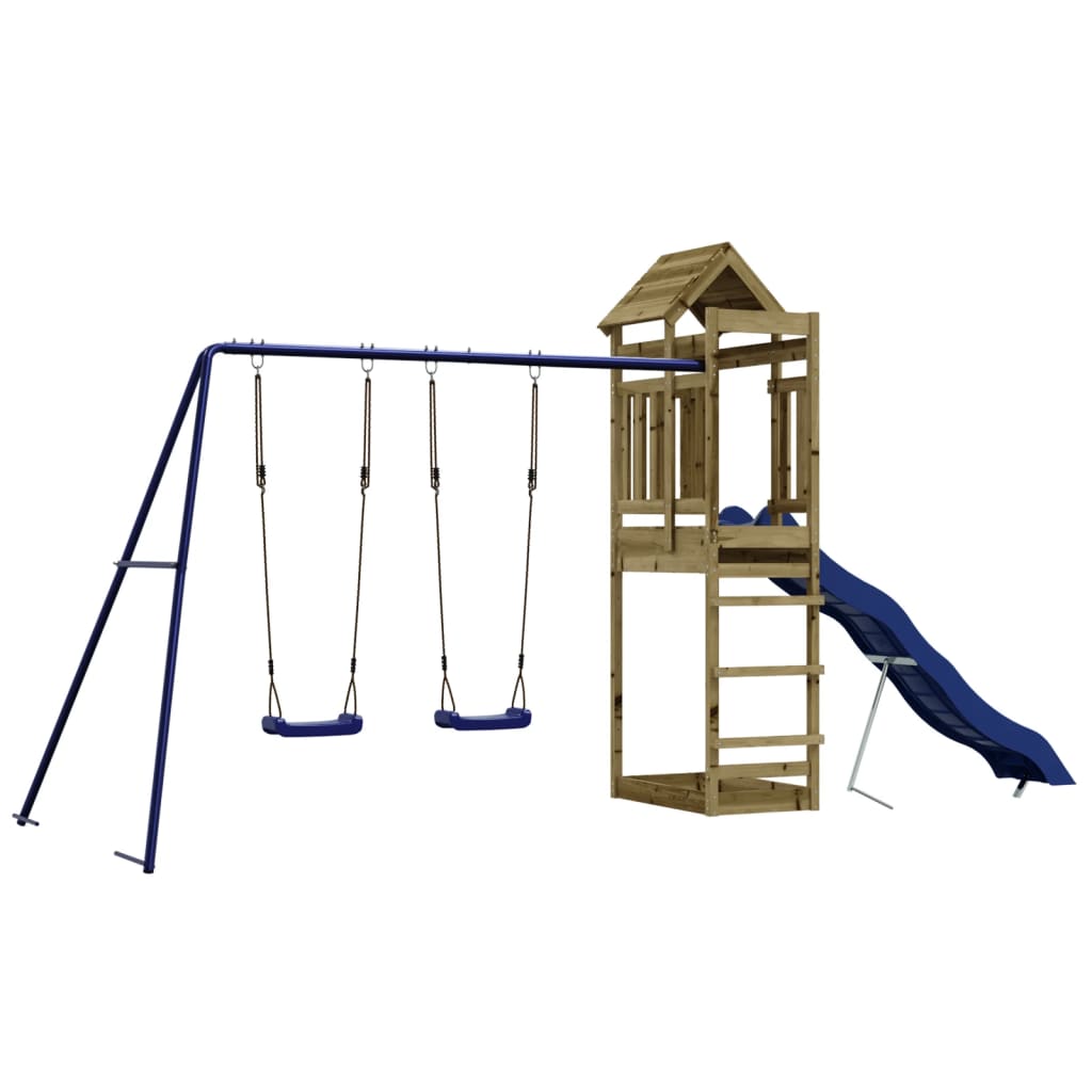 vidaXL Outdoor Playset Impregnated Wood Pine