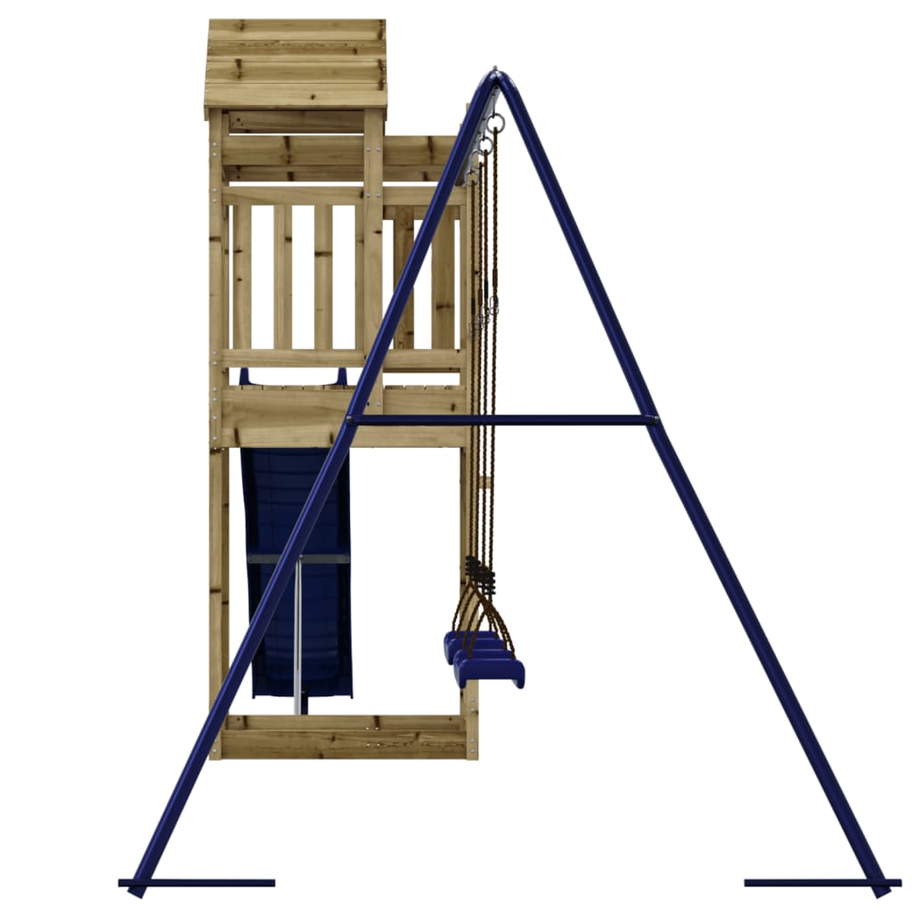 vidaXL Outdoor Playset Impregnated Wood Pine