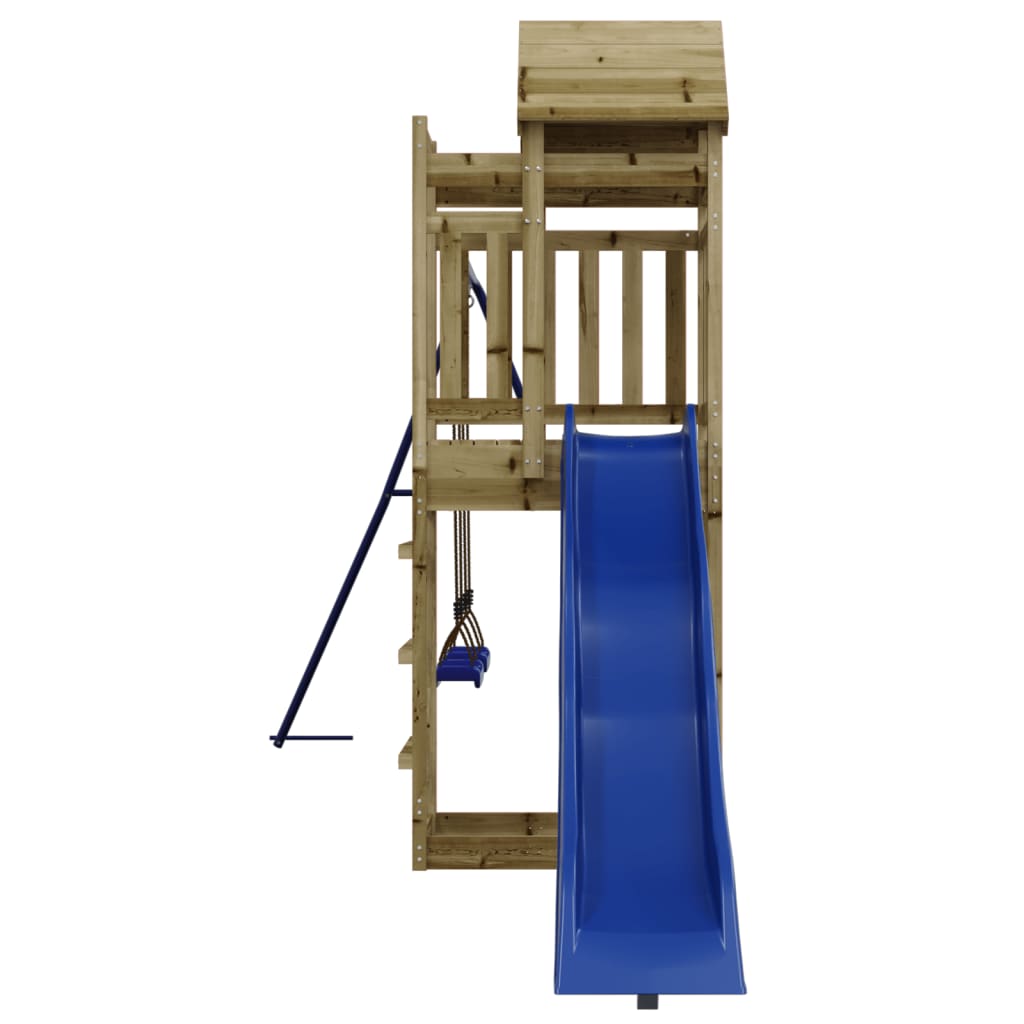 vidaXL Outdoor Playset Impregnated Wood Pine