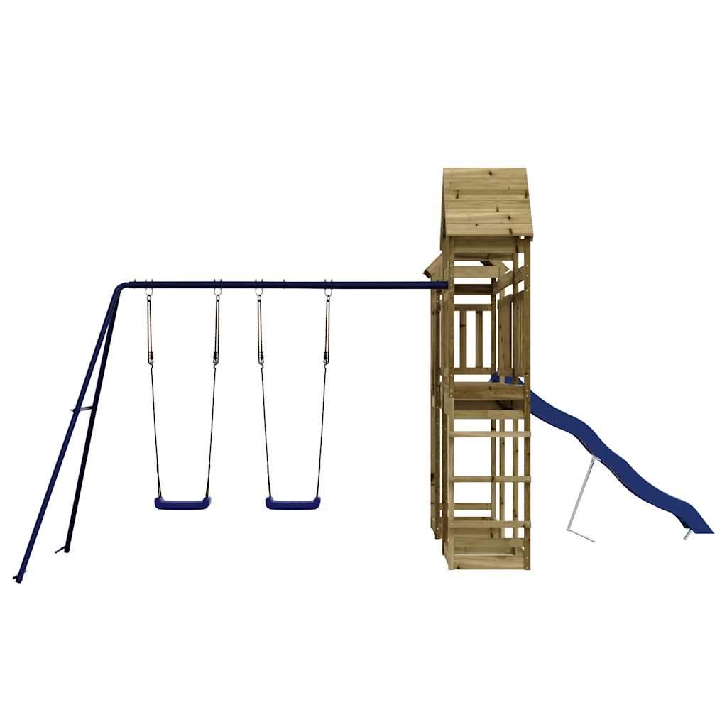 vidaXL Outdoor Playset Impregnated Wood Pine