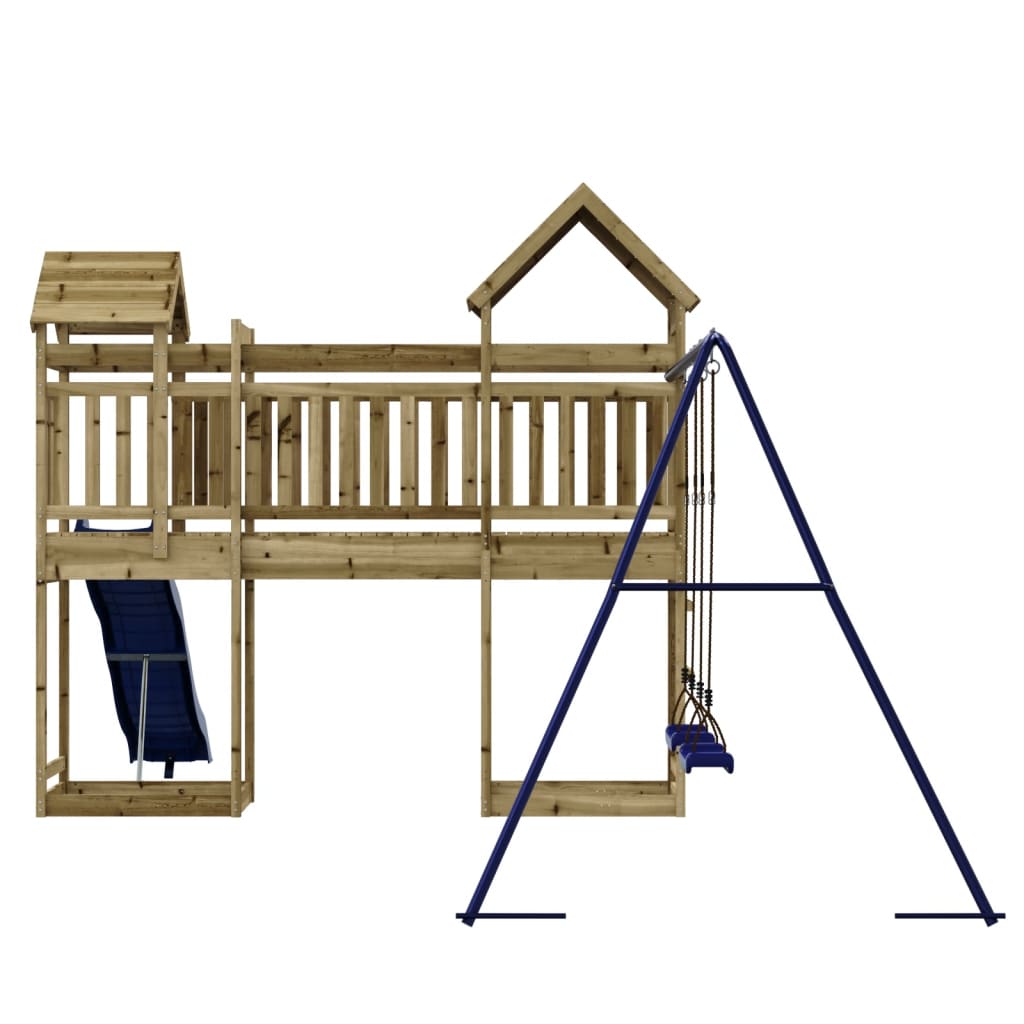 vidaXL Outdoor Playset Impregnated Wood Pine