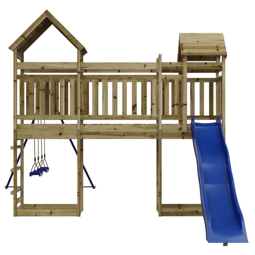 vidaXL Outdoor Playset Impregnated Wood Pine