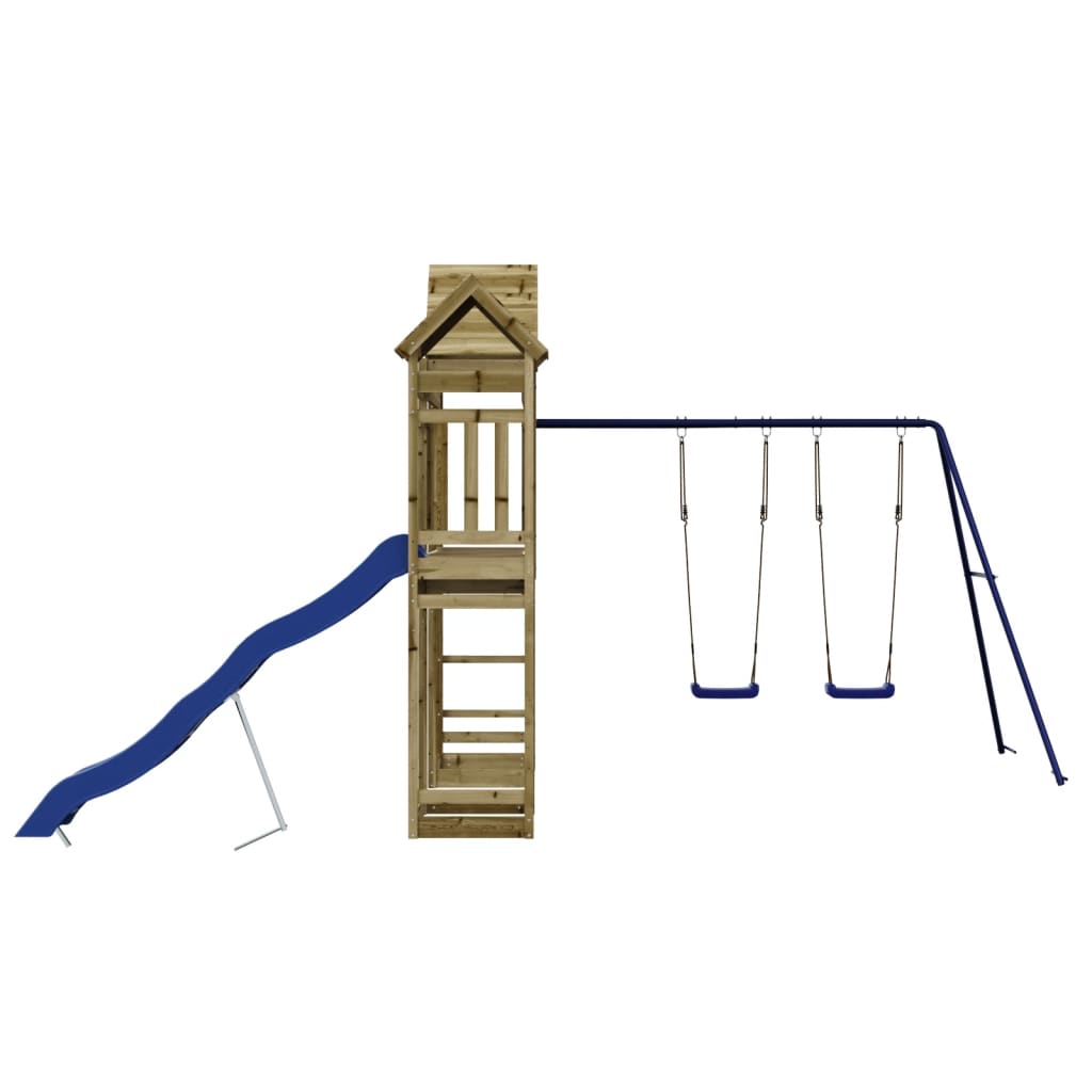 vidaXL Outdoor Playset Impregnated Wood Pine