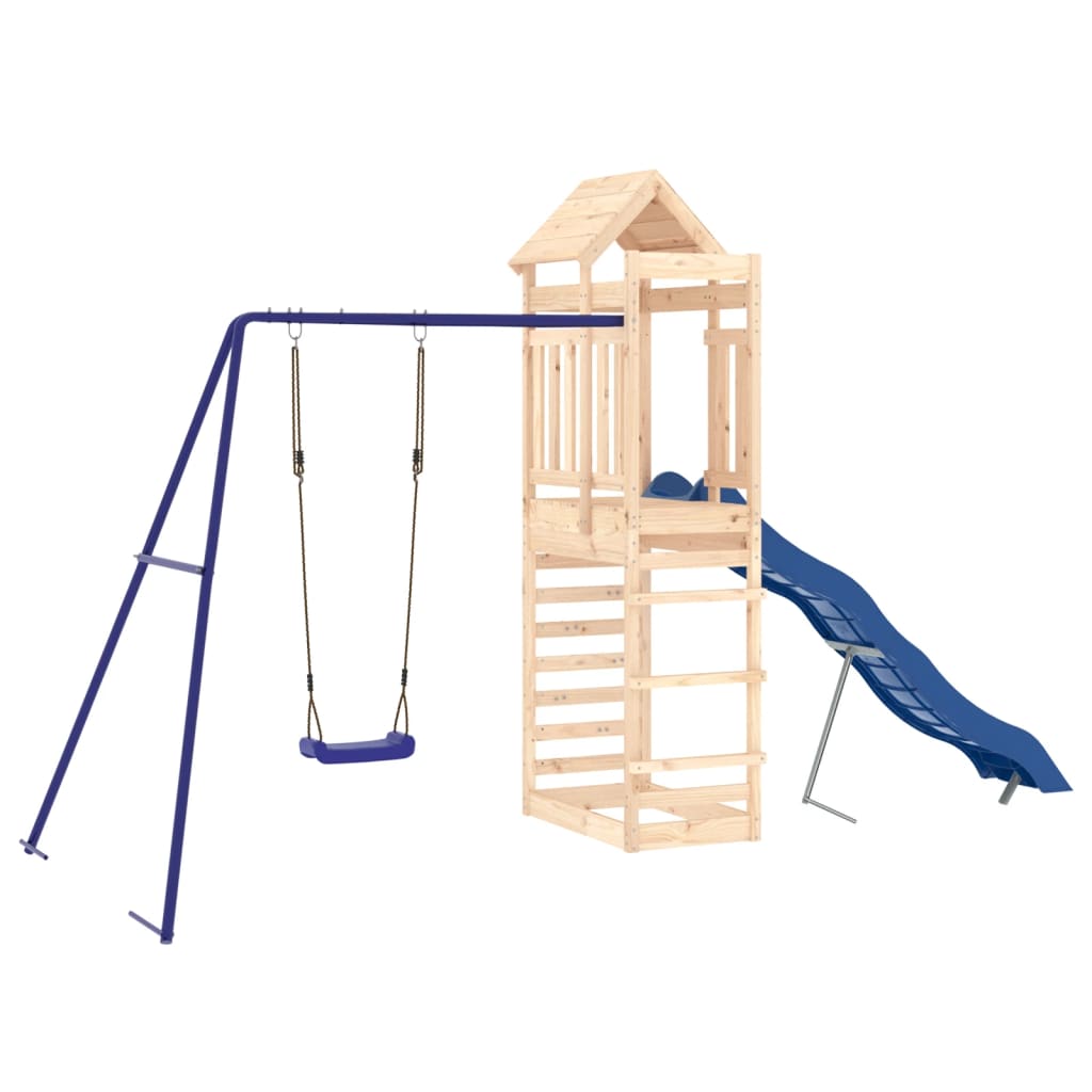 vidaXL Outdoor Playset Solid Wood Pine