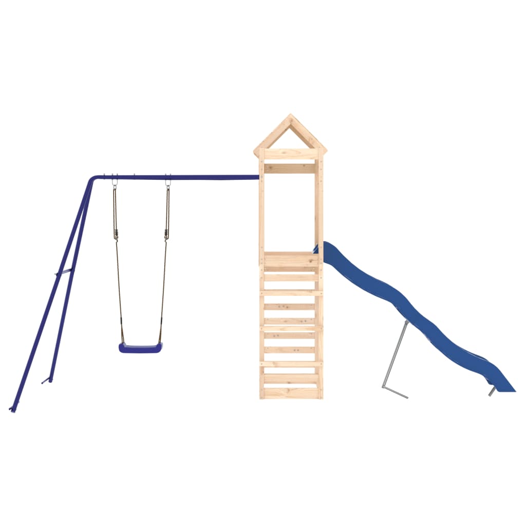 vidaXL Outdoor Playset Solid Wood Pine