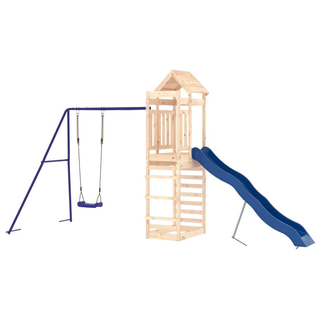 vidaXL Outdoor Playset Solid Wood Pine