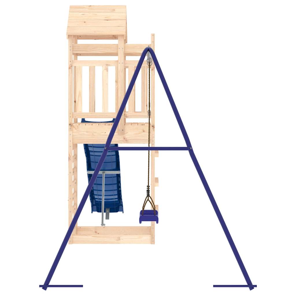 vidaXL Outdoor Playset Solid Wood Pine