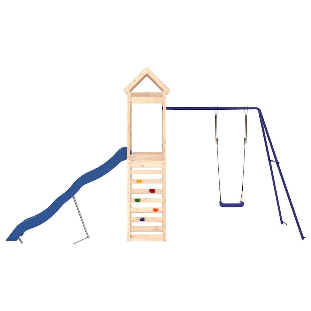 vidaXL Outdoor Playset Solid Wood Pine