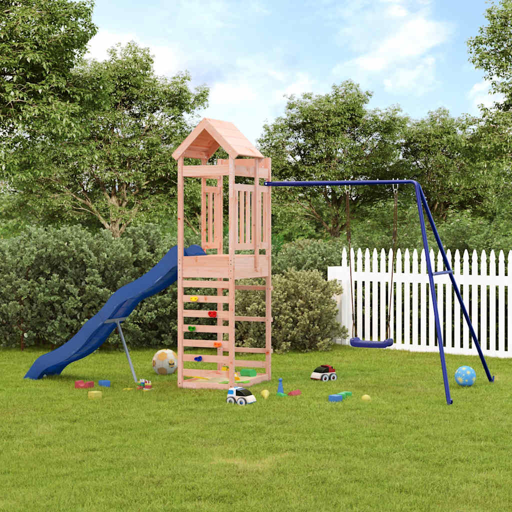 vidaXL Outdoor Playset Solid Wood Douglas