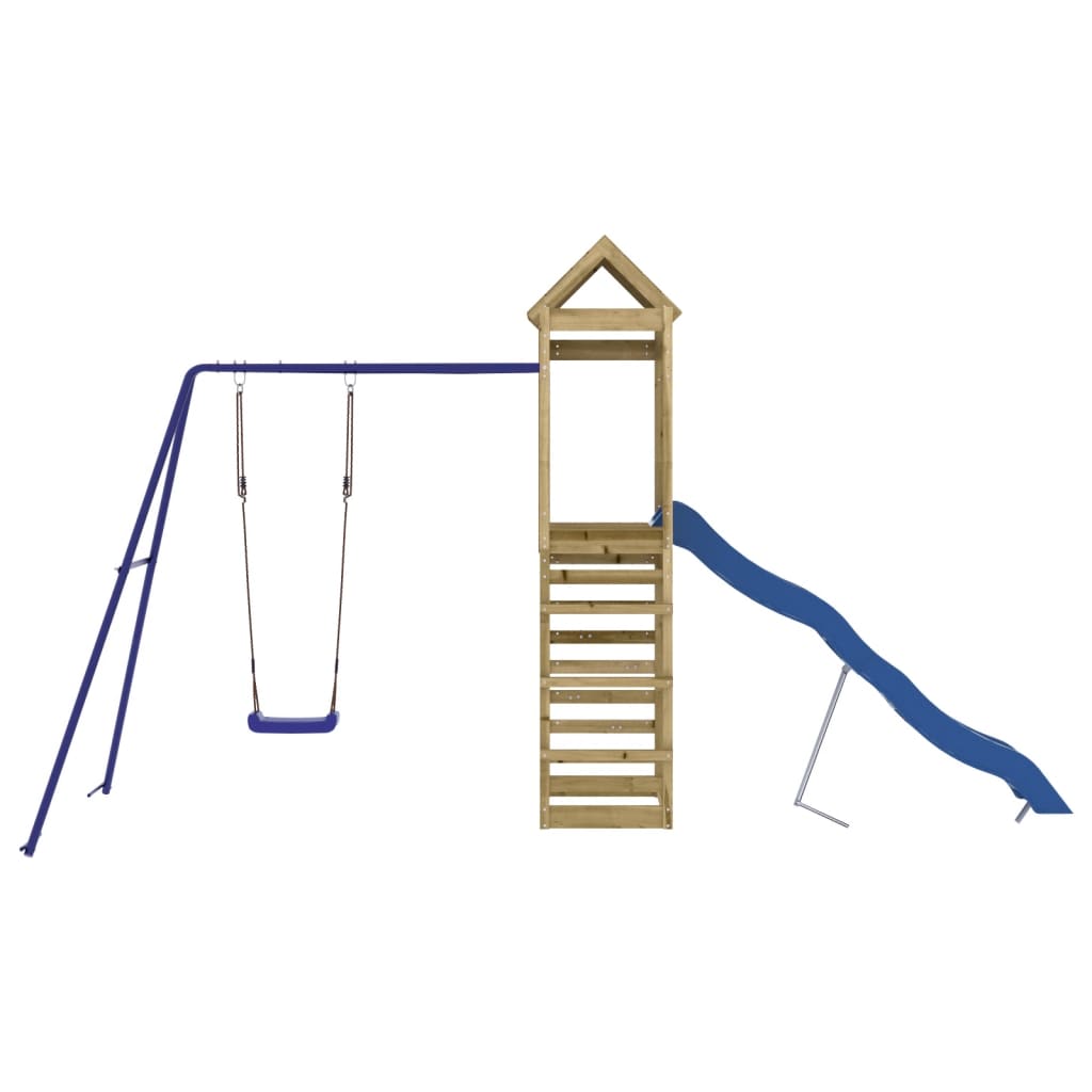 vidaXL Outdoor Playset Impregnated Wood Pine