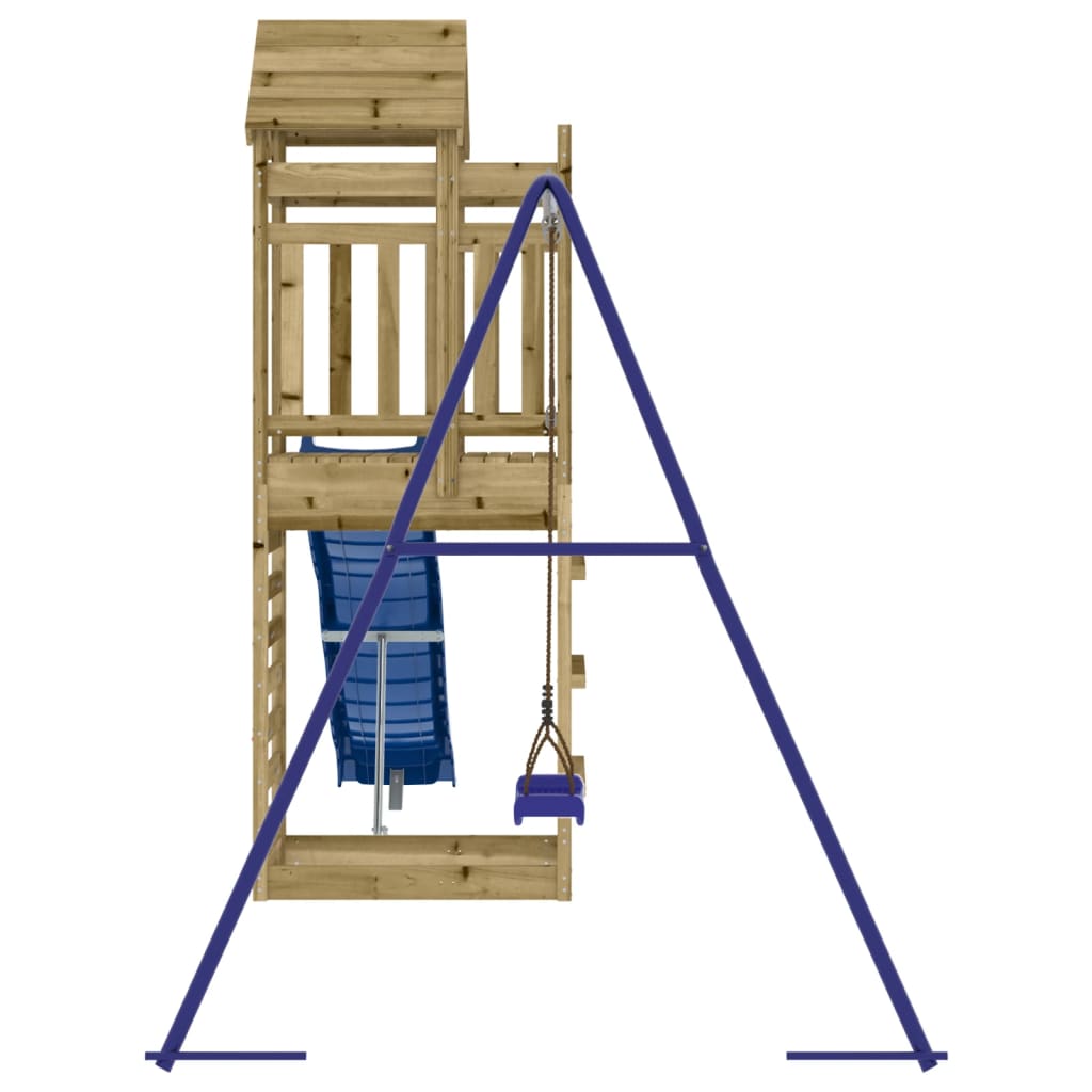 vidaXL Outdoor Playset Impregnated Wood Pine