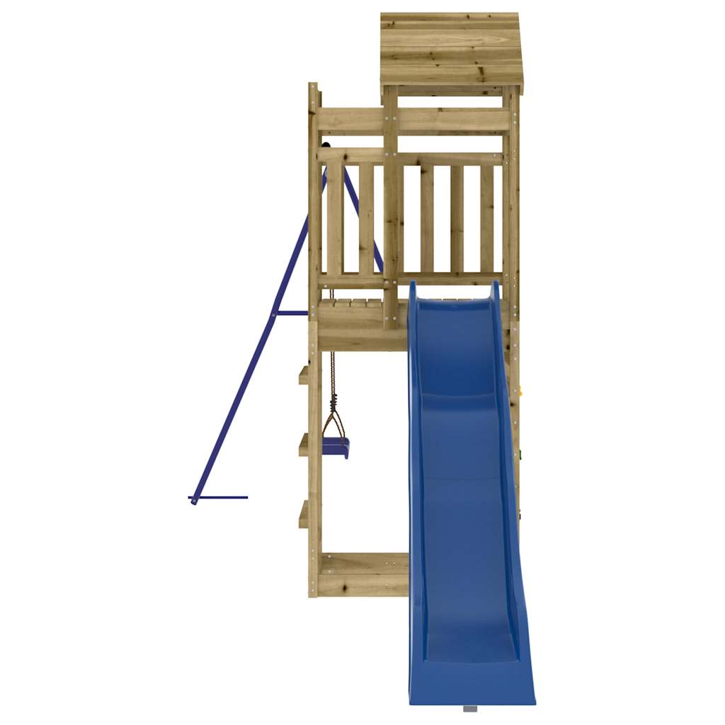 vidaXL Outdoor Playset Impregnated Wood Pine