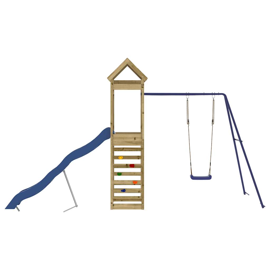 vidaXL Outdoor Playset Impregnated Wood Pine