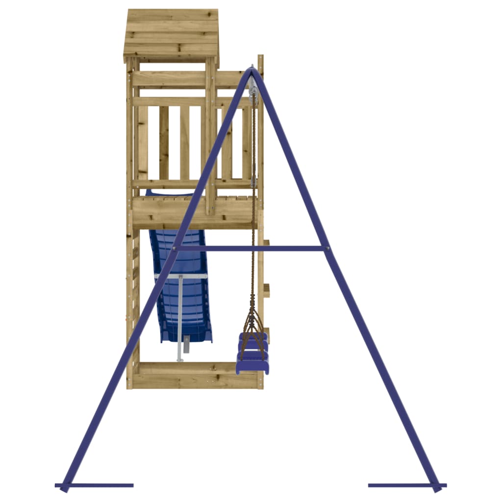 vidaXL Outdoor Playset Impregnated Wood Pine