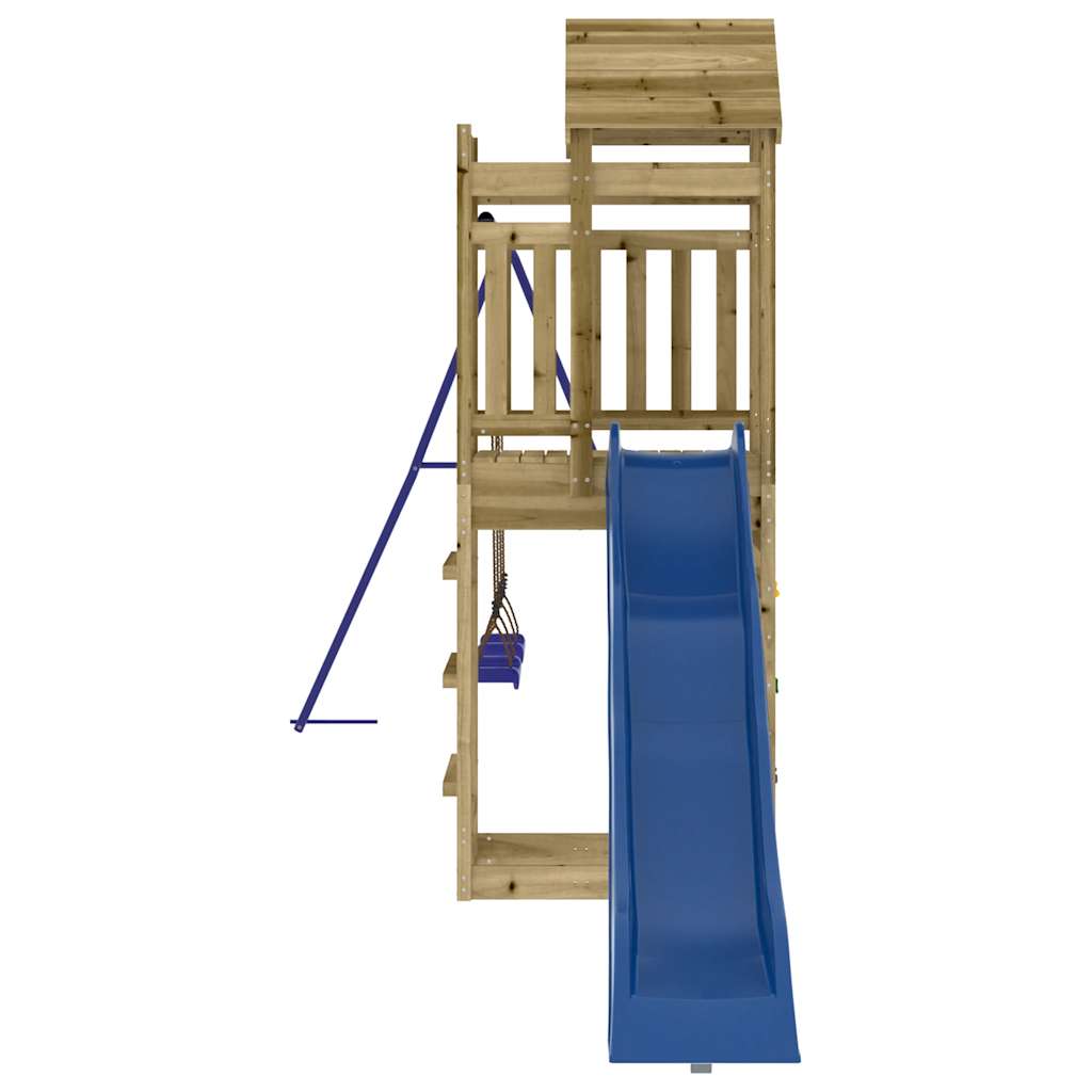 vidaXL Outdoor Playset Impregnated Wood Pine