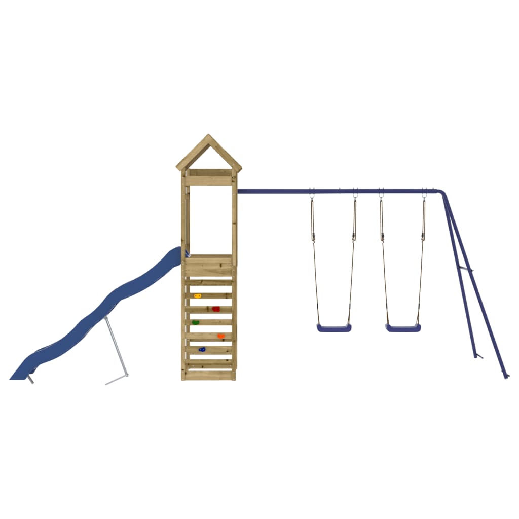 vidaXL Outdoor Playset Impregnated Wood Pine