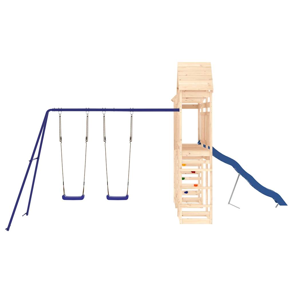 vidaXL Outdoor Playset Solid Wood Pine