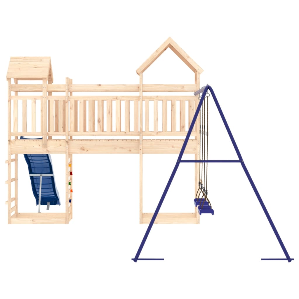 vidaXL Outdoor Playset Solid Wood Pine