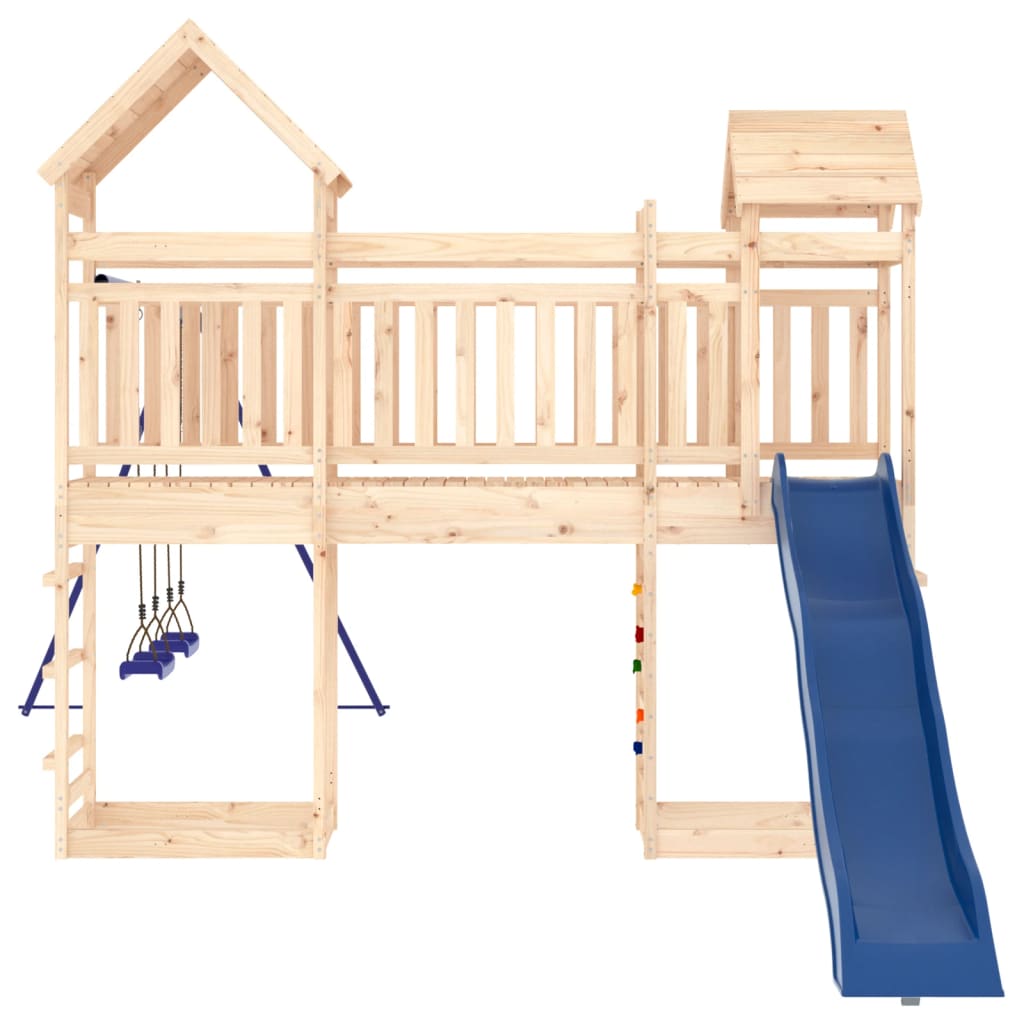 vidaXL Outdoor Playset Solid Wood Pine