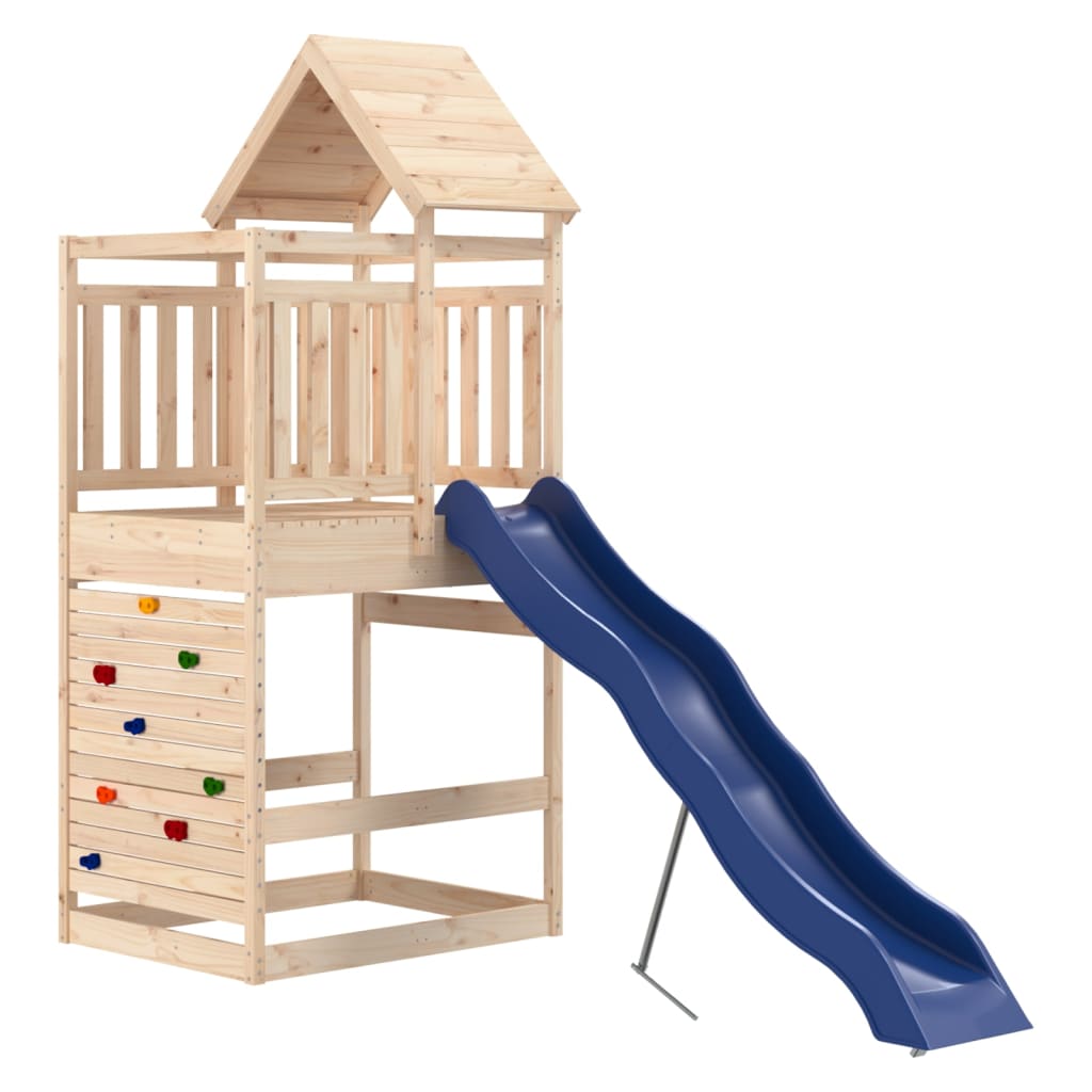 vidaXL Outdoor Playset Solid Wood Pine