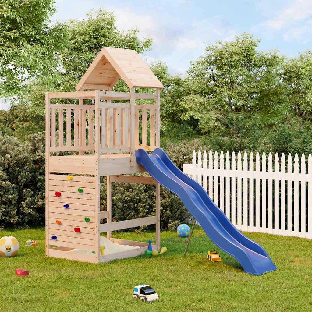 vidaXL Outdoor Playset Solid Wood Pine