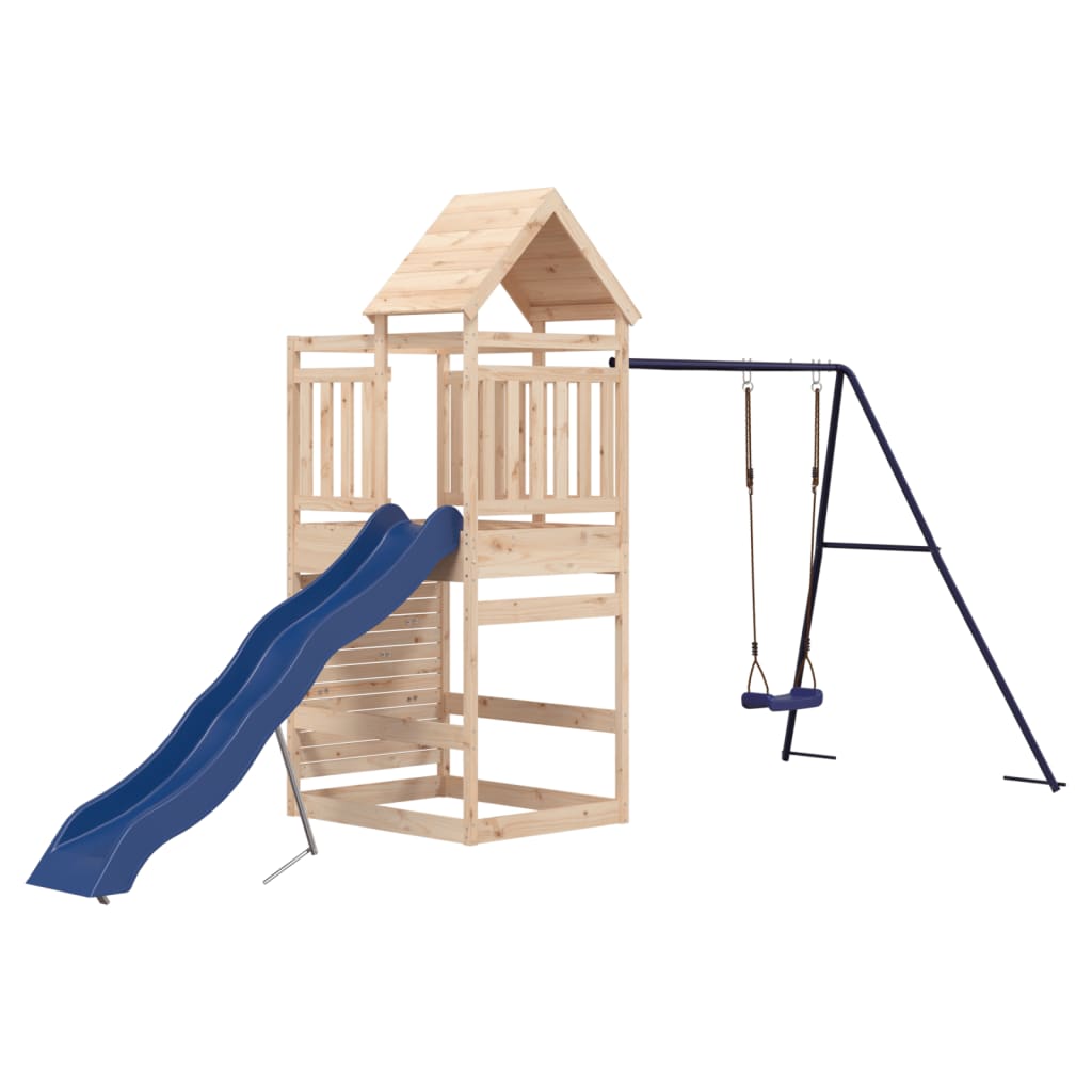 vidaXL Outdoor Playset Solid Wood Pine