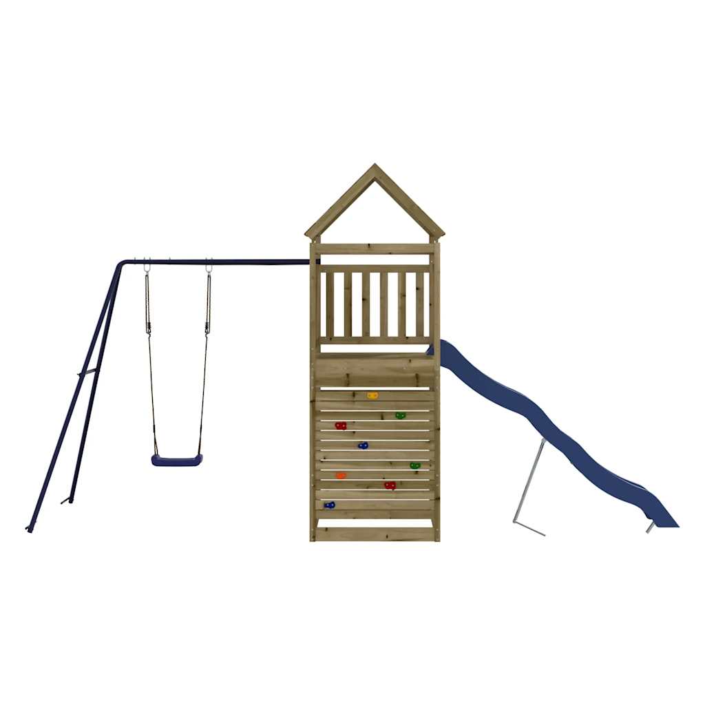 vidaXL Outdoor Playset Impregnated Wood Pine