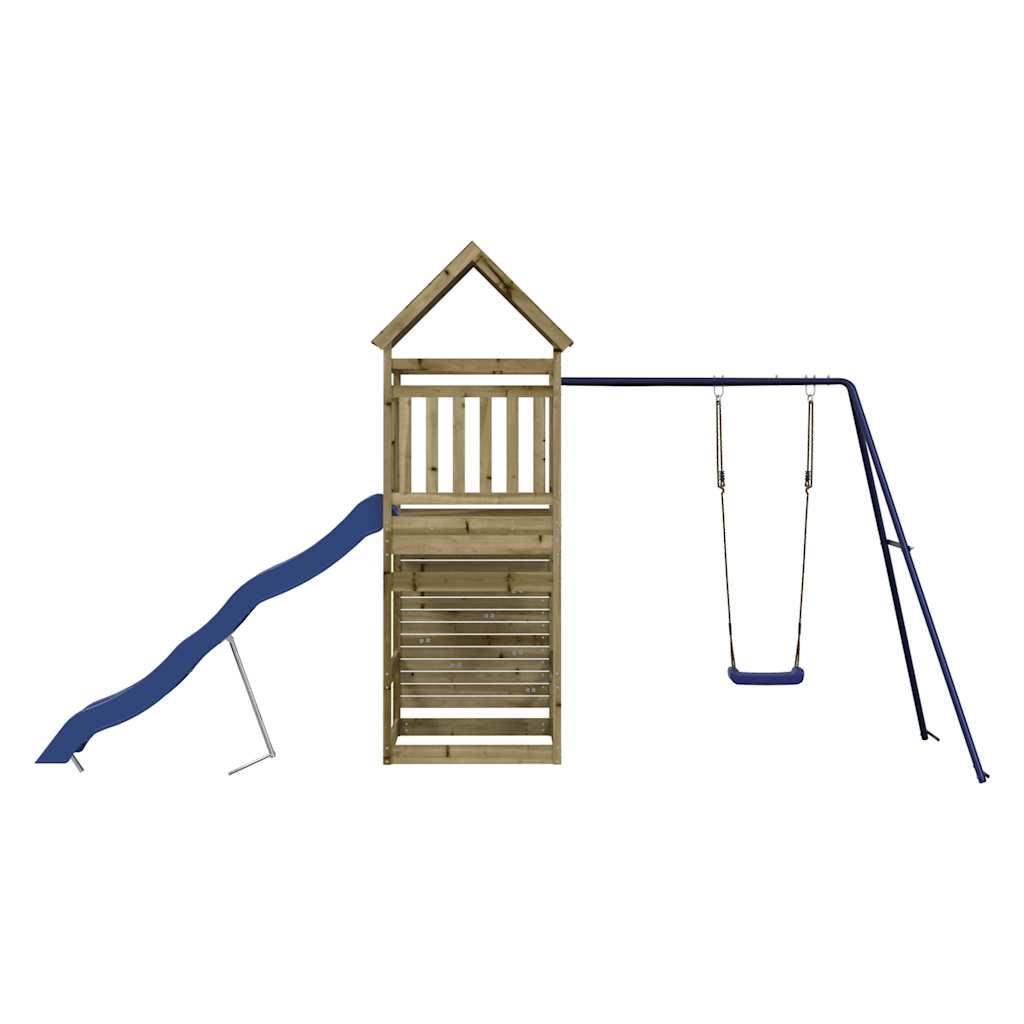 vidaXL Outdoor Playset Impregnated Wood Pine