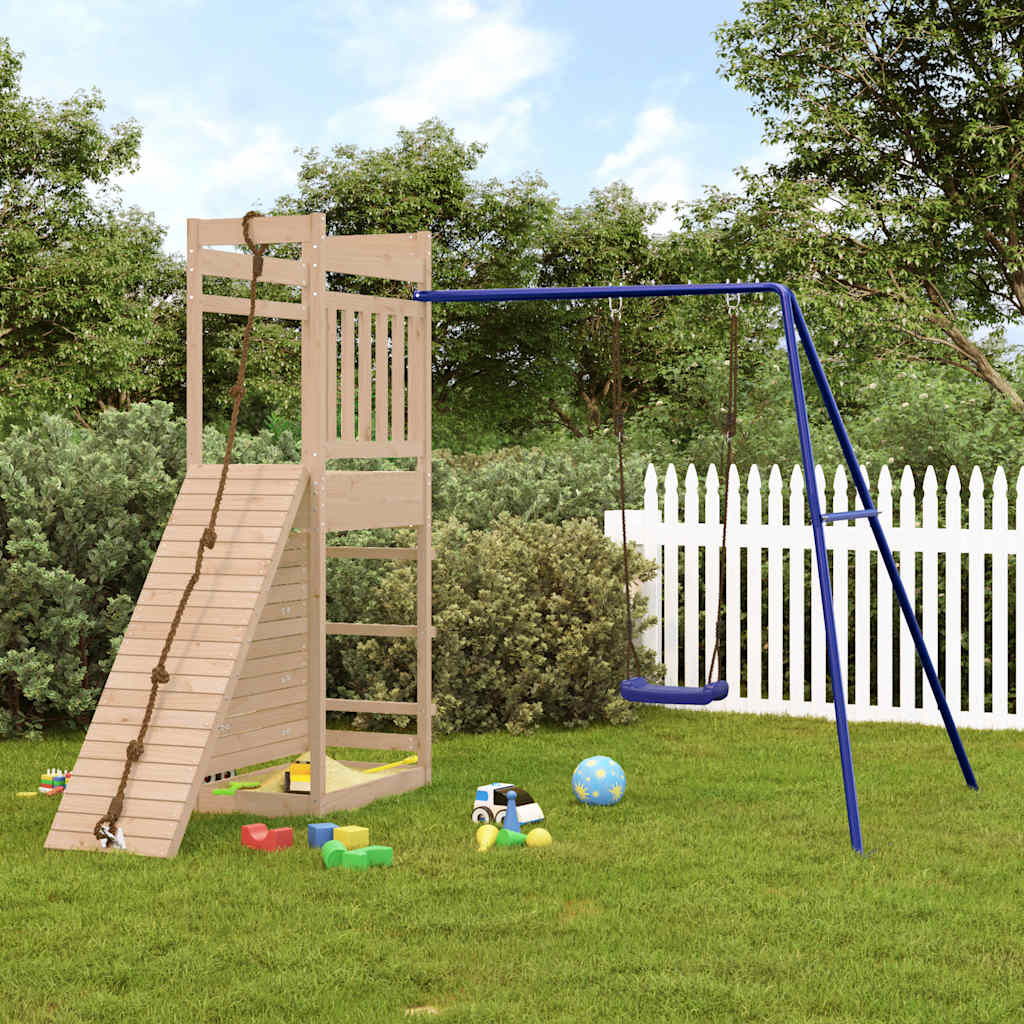 vidaXL Outdoor Playset Solid Wood Pine