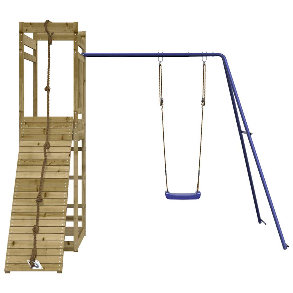 vidaXL Outdoor Playset Impregnated Wood Pine