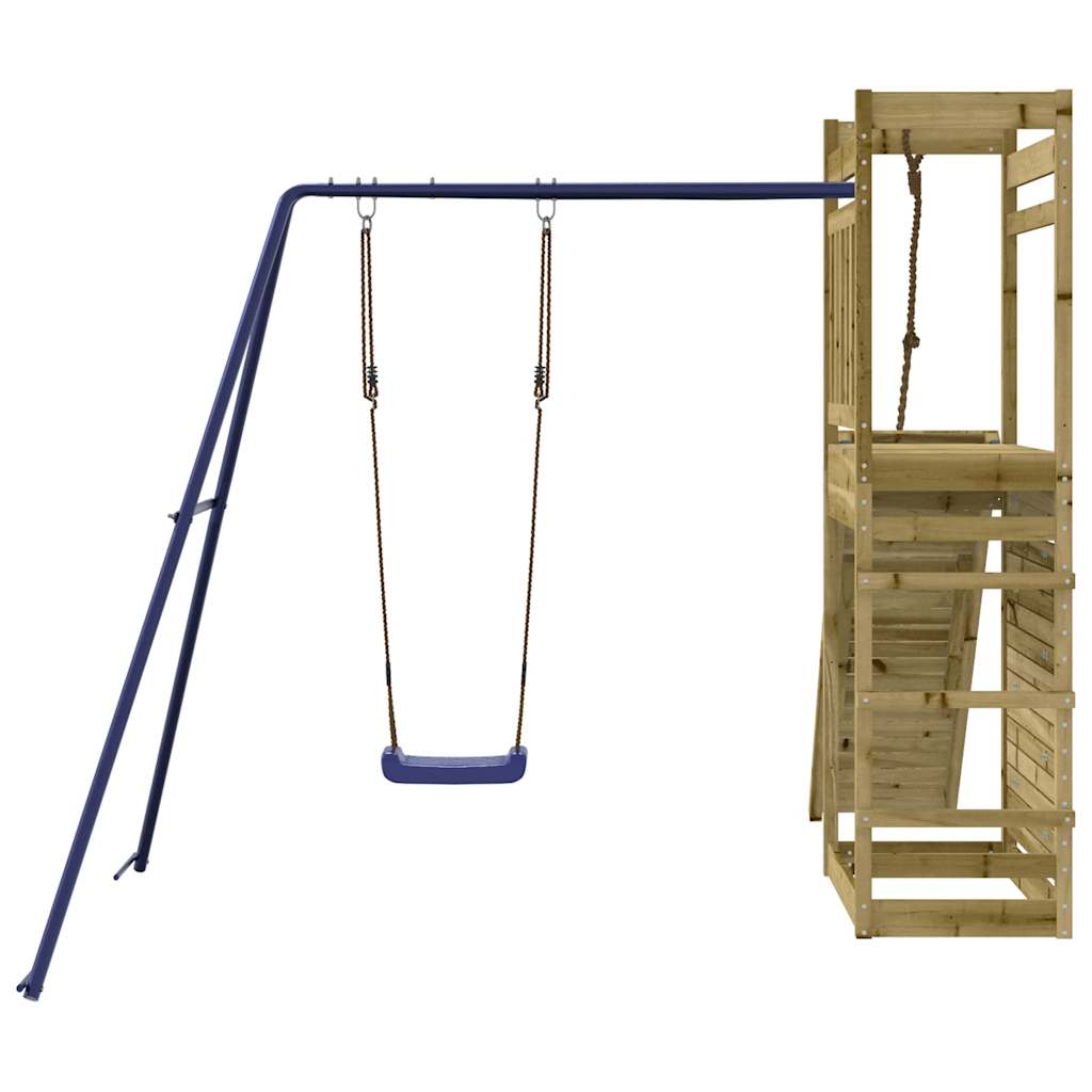 vidaXL Outdoor Playset Impregnated Wood Pine