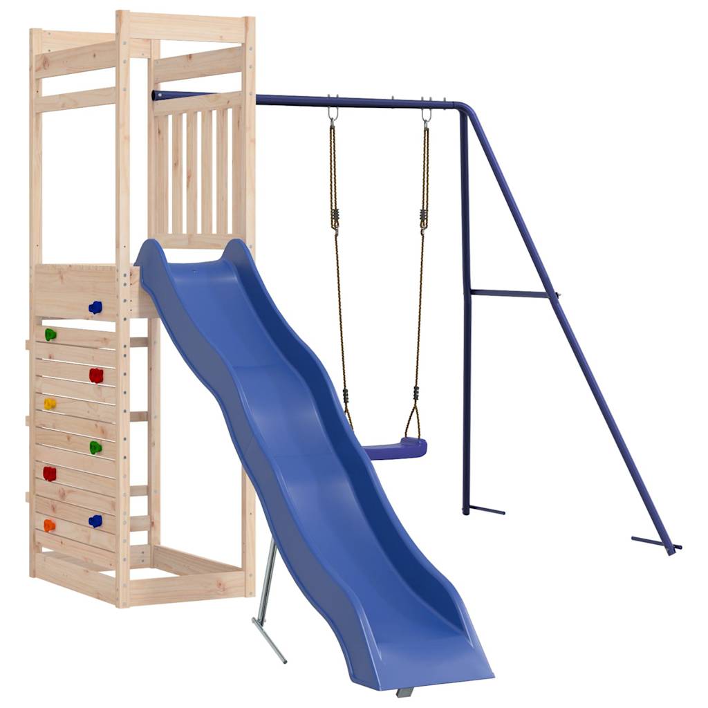 vidaXL Outdoor Playset Solid Wood Pine