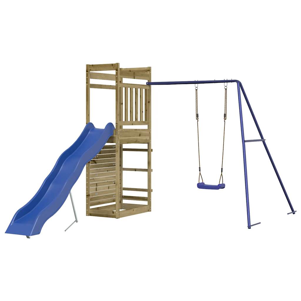 vidaXL Outdoor Playset Impregnated Wood Pine