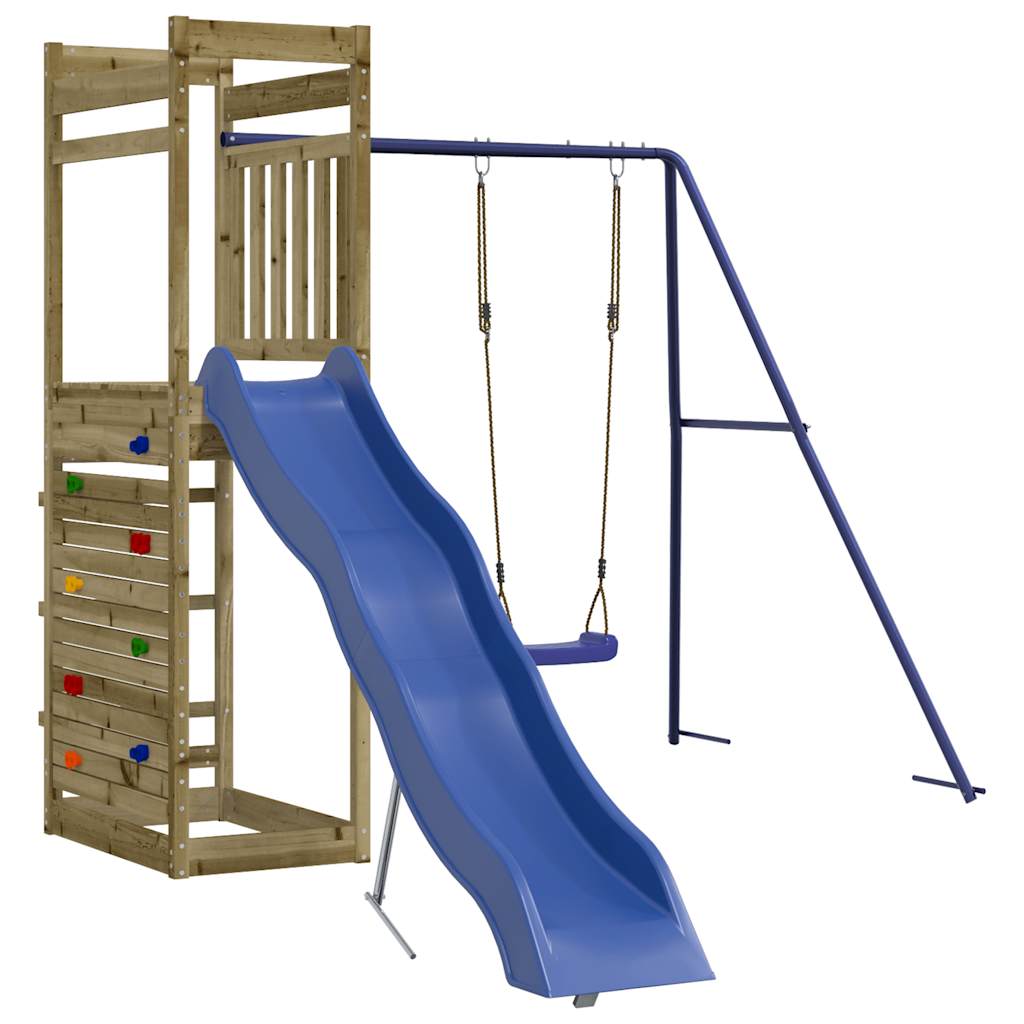 vidaXL Outdoor Playset Impregnated Wood Pine