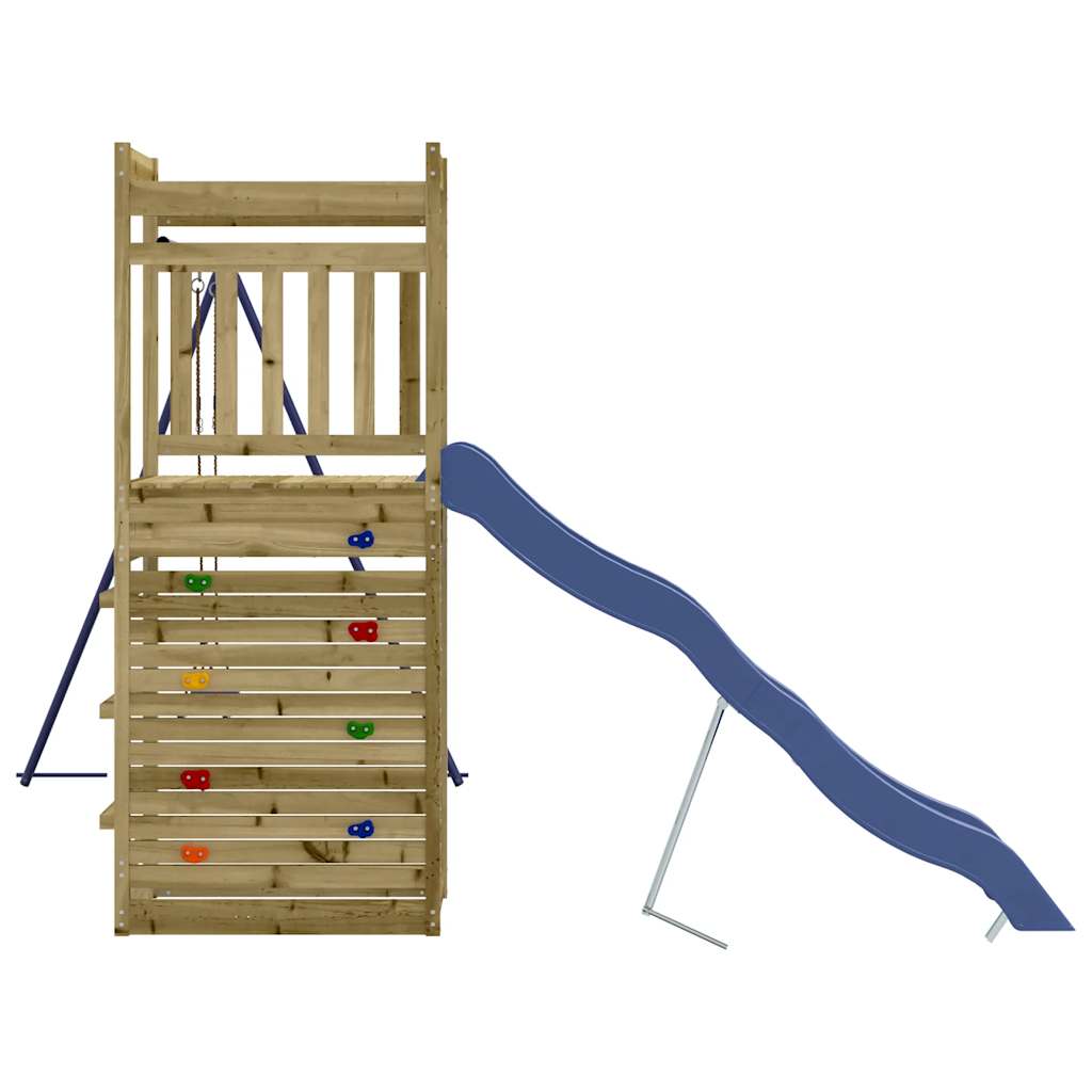 vidaXL Outdoor Playset Impregnated Wood Pine