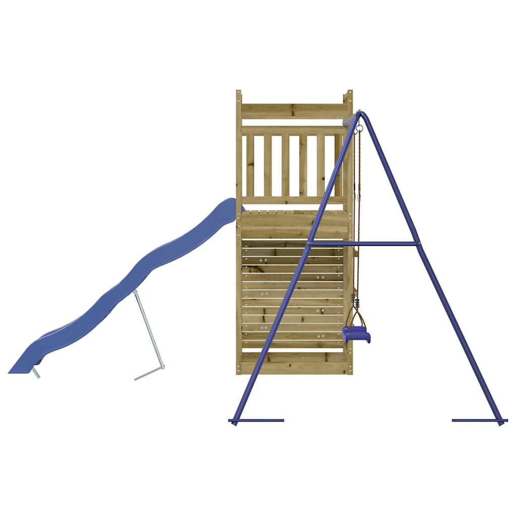 vidaXL Outdoor Playset Impregnated Wood Pine