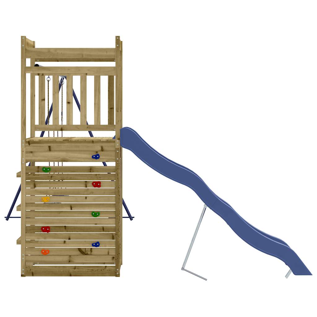 vidaXL Outdoor Playset Impregnated Wood Pine